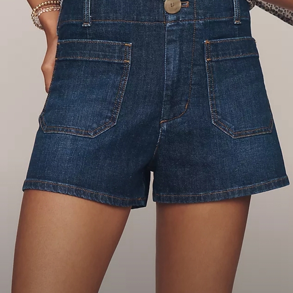 💐Mauve By Anthropologie The Colette Women's Denim Shorts. Size 30 - Picture 3 of 9